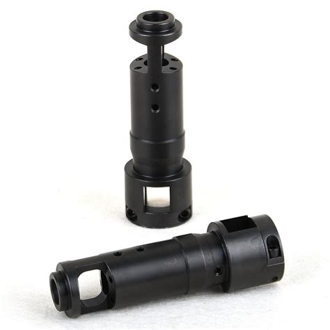 Low Concussion Sks X Mm Bolt On Competition Muzzle Brake Device With Pc Tighten Screws For