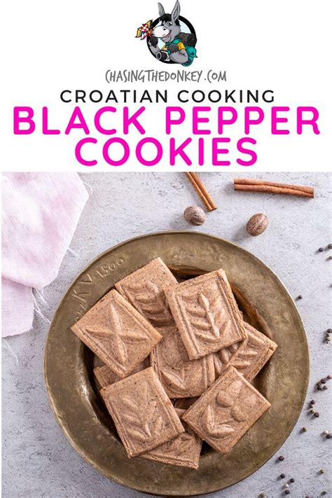 Traditional pepper cookies from croatia recipe on food52. Croatian Cooking: How To Make Croatian Paprenjaci (Black Pepper Cookies) in 2020 | Stuffed ...