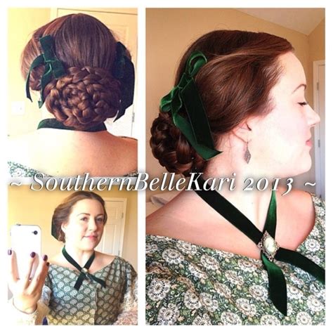 Styles were influenced by the working classes, music, independent classic women's 1960s hairstyles. 1860's hairstyle with flat oval braided bun & "puffed ...