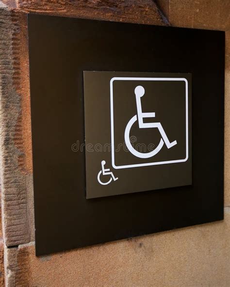 Wheelchair Or Handicapped Sign Stock Photo Image Of Disability