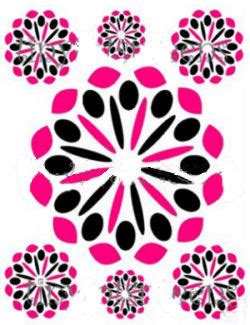 Rated 5 out of 5 stars. Wall Sconces, Wall Painting Ideas and Decor: PINK AND BLACK WALL DECOR