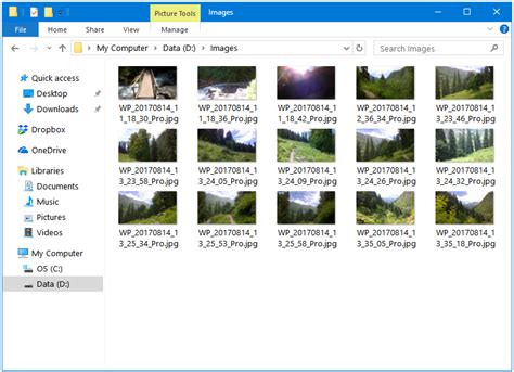 Enable Or Disable Thumbnail Previews In Windows 10 File