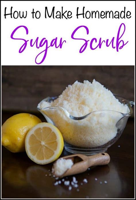 How To Make A Homemade Sugar Scrub Recipe The Easy Way