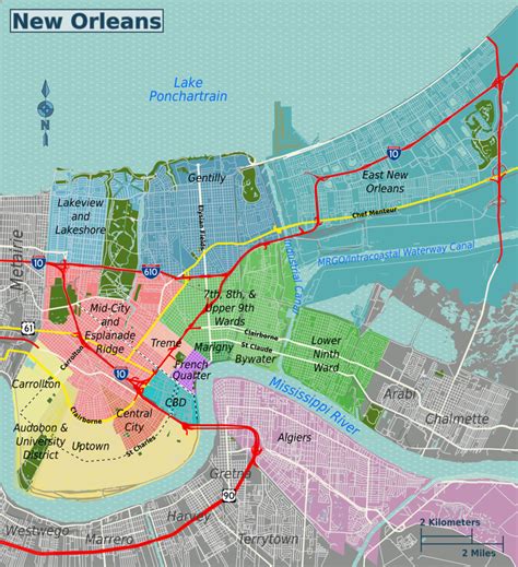 920px New Orleans Districts Map Grouped 