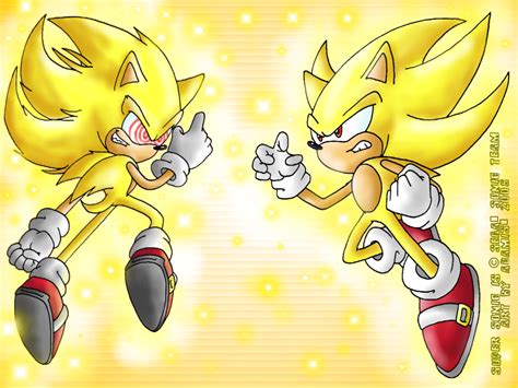 A Super Sonic Battle By Adamis On Deviantart