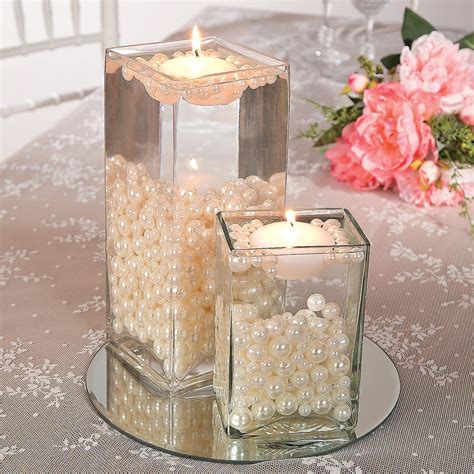 Easy Pearl Bead Centerpiece Idea Simple Elegant And Stunning This