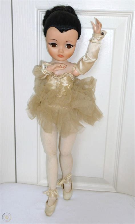 Uneeda Dollikin 2 S Jointed Ballerina Doll1960s Brunette Widows