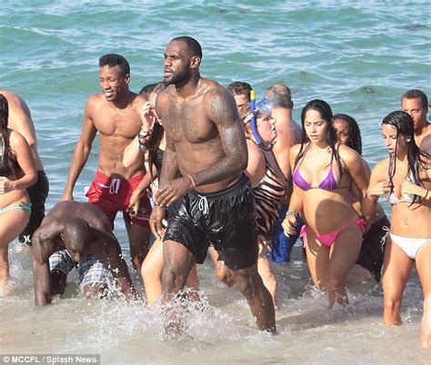 Basketball Superstar Shows Off His Chiseled Physique While Shooting Nike Commercial In Miami