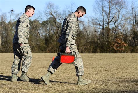 633rd Sfs Airmen Tryout For Emergency Services Team