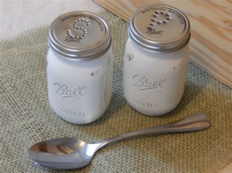Mini Mason Jar Salt And Pepper Shakers Bottles And Jars Glass Jars
