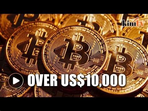 We're already in december of the year 2018 and bitcoin's market value continues to fall. One bitcoin is worth more than US$10,000 - YouTube