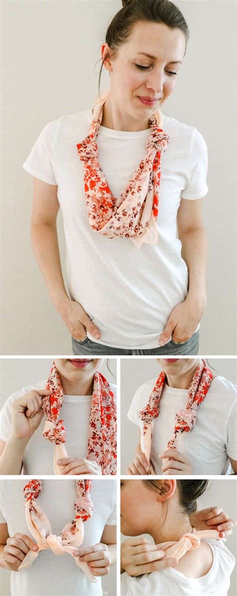 19 Super Stylish Ways To Tie A Scarf With Video Tutorial Hello Glow