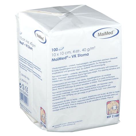 MaiMed® Vlieskompressen 10 x 10 cm 4 fach unsteril 100 St - shop