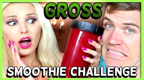 Gross Smoothie Challenge Lesson Learned Youtube
