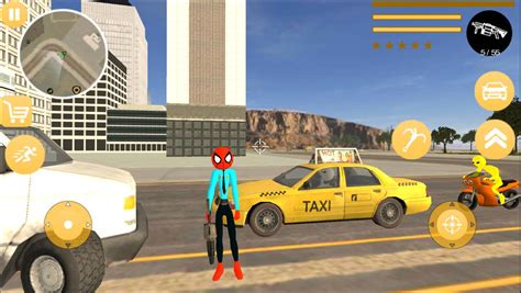 Android Için Us Spider Police Stickman Rope Hero Strange Vegas Apkyı