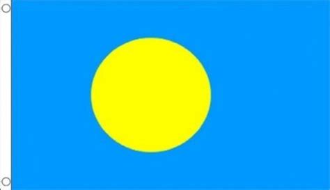Palau Flag 3ft X 2ft Small Palawan Islands National Flag Oceania 2