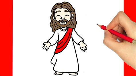Como Dibujar A Jesucristo Youtube