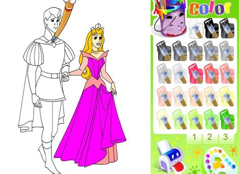 Pocas actividades hay más ociosas que pintar. Juegos de colorear princesas.