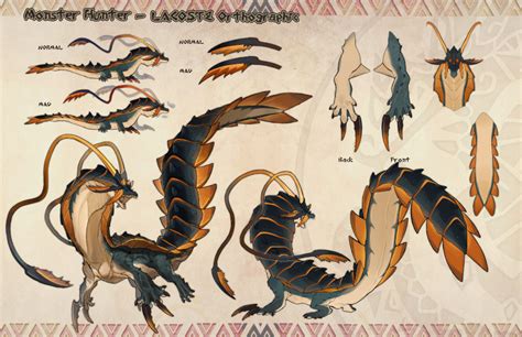 Artstation Monster Hunter Monster Design Lu Zhang Monster Hunter