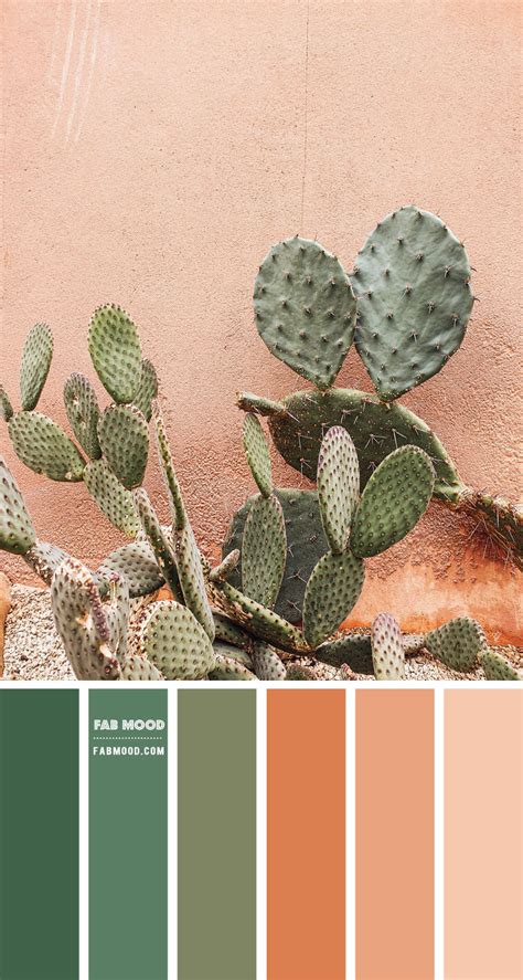 Chive Green And Terracotta Colour Scheme Colour Palette 99 1 Fab