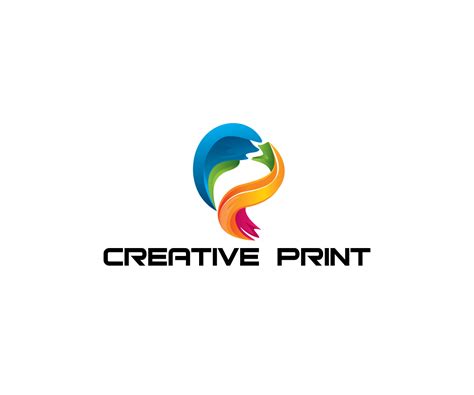 Elegant Playful Printing Logo Design For Creative Print By Meygekon
