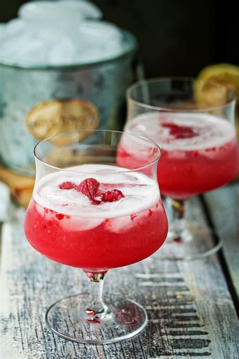 raspberry and limoncello vodka sour recipe vodka sour food fruity cocktails