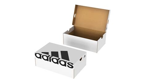 Adidas Shoe Box 003 3d Model By Murtazaboyraz