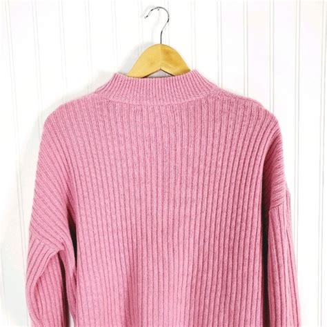 Madewell Sweaters Madewell Cashmere Ribbed Mockneck Sweater Poshmark