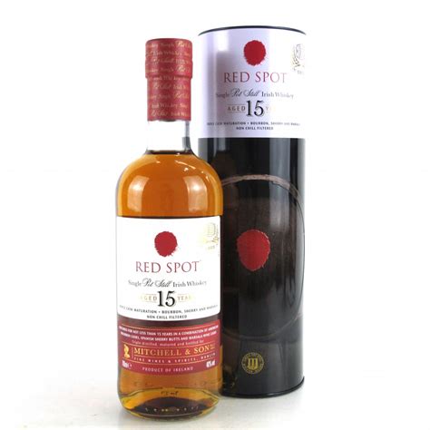 Red Spot 15 Year Old Irish Whiskey Whisky Auctioneer