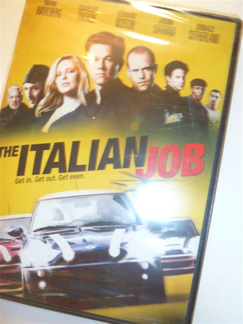 The Italian Job DVD Heist Crime Thriller Movie Remake Widescreen NEW EBay