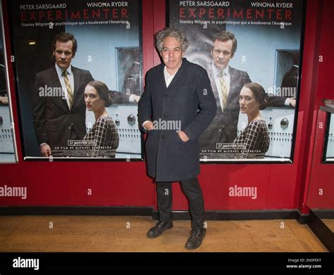 Film Director Screenwriter And Film Producer Michael Almereyda Poses At The Premiere Of