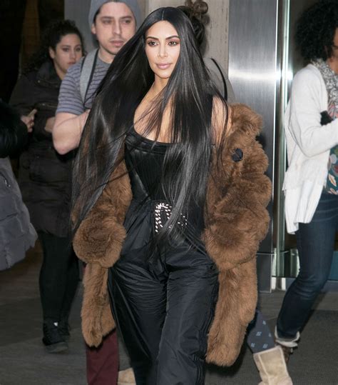 Kim Kardashian To Gigi Hadid Hollywood Babes In Faux Leather Iwmbuzz