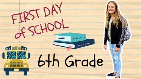 First Day Of Middle School 6th Grade Back To School 2021 Youtube