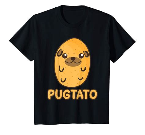 Pugtato Shirt Cool Awesome Pug Dog Breed T Shirt T Shirtsmango Office