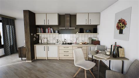 Our kitchens gallery is the biggest photo gallery on our site and showcases 1,000's of designs in all styles. Wallpaper : kitchen, interior design, cottage, dining room, floor, home, hardwood, apartment ...