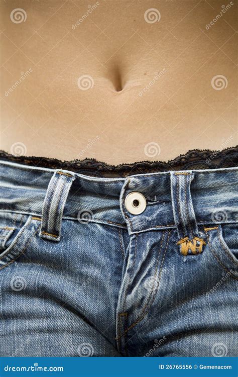 Female Belly Button Stock Photo Image Of Undressing 26765556