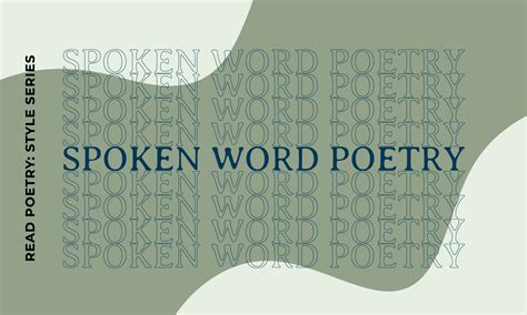 A Brief History Of Spoken Word Poetry 5 Fierce Spoken Word Poets From