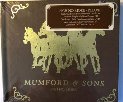 Mumford And Sons Sigh No More Deluxe Edition 2 Cd1 Dvd Sealed Brand