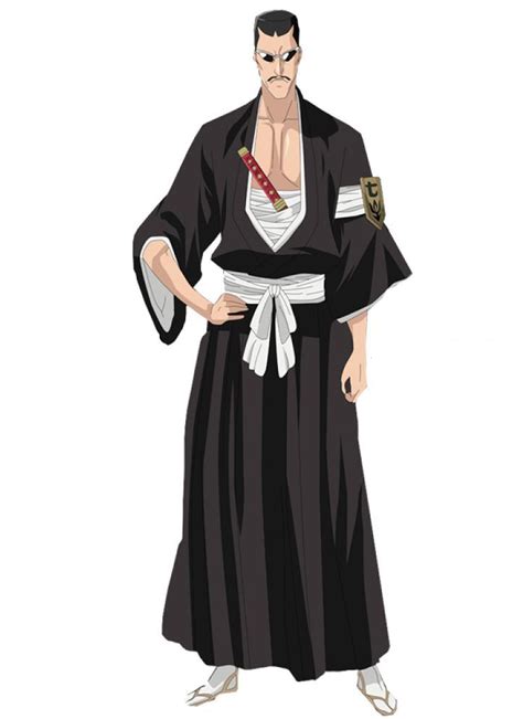 Tetsuzaemon Iba Bleach Art Bleach Anime Bleach Characters Shinigami