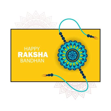 Premium Vector Happy Raksha Bandhan Beautiful Greeting Card Design