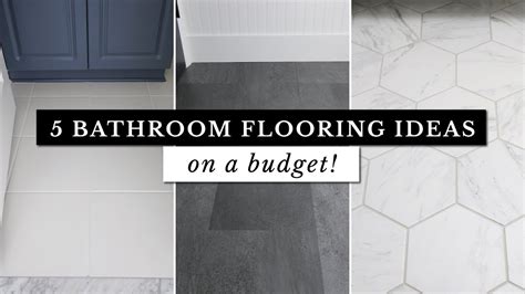 5 Affordable Flooring Options For The Bathroom 2024 Home Decor