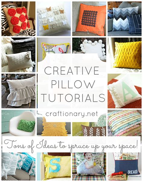 25 Easy Decorative Pillow Tutorials Make Throw Pillows Craftionary