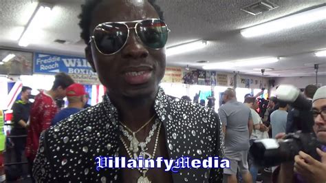 michael blackson drops classic next friday line and analyzes manny pacquiao vs keith thurman fight