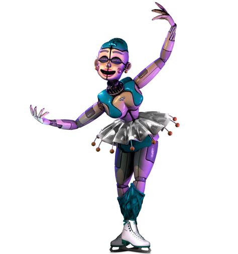 Ice Skater Ballora Fnaf Ar Skin Concept By Toxiingames On Deviantart