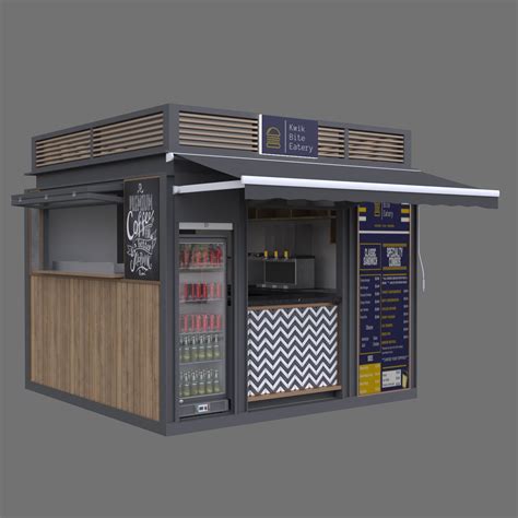 Modern Food Kiosk Concept