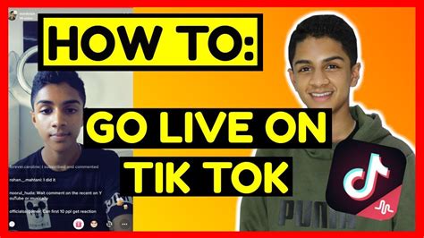 How To Go Live On Tik Tok Musically With The New Update Minikrish