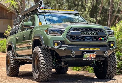 Taco Tuesday 6 Army Green 3rd Gen Toyota Tacoma Builds Toyota Tacoma