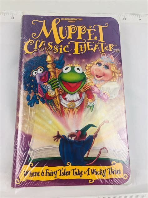 Muppet Classic Theater Brand New Vhs 1994 Clamshell Case Sealed Jim