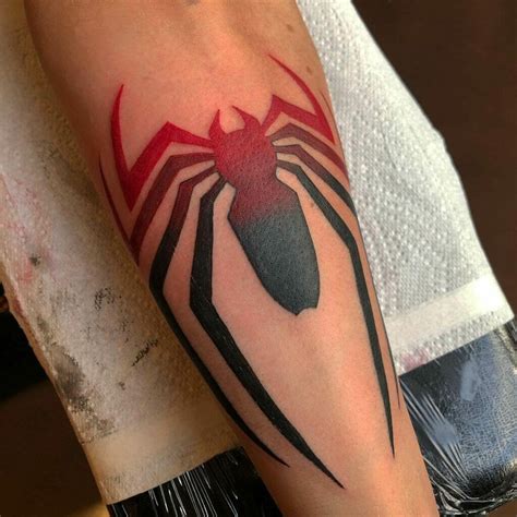 10 Best Spider Man Logo Tattoo Ideas That Will Blow Your Mind Outsons