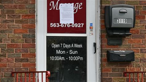 The Seedy World Of Illicit Quad City Massage Parlors Police Are Using New Laws To Curb World’s